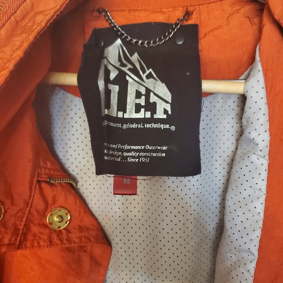 Orange G.E.T coat - Picture 3 of 4